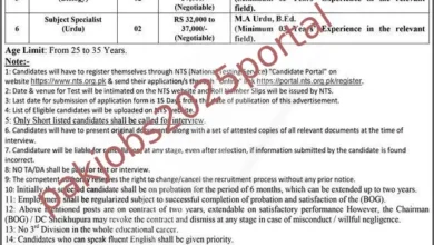 District Public School Sheikhupura Jobs